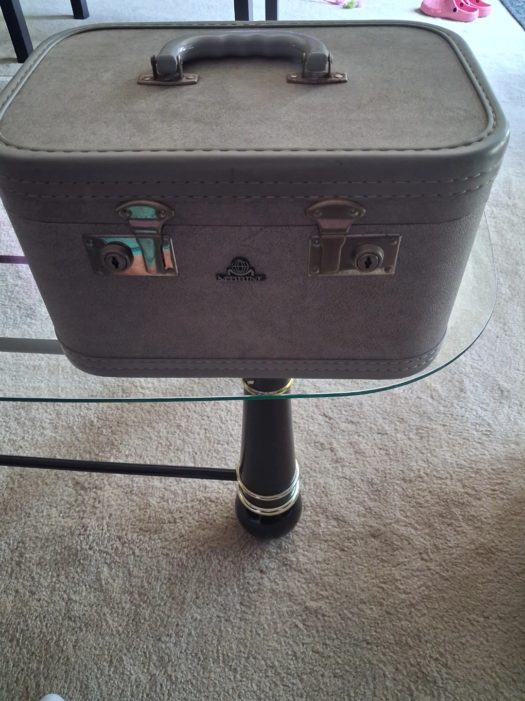 Vintage Vanity Case / Train Case