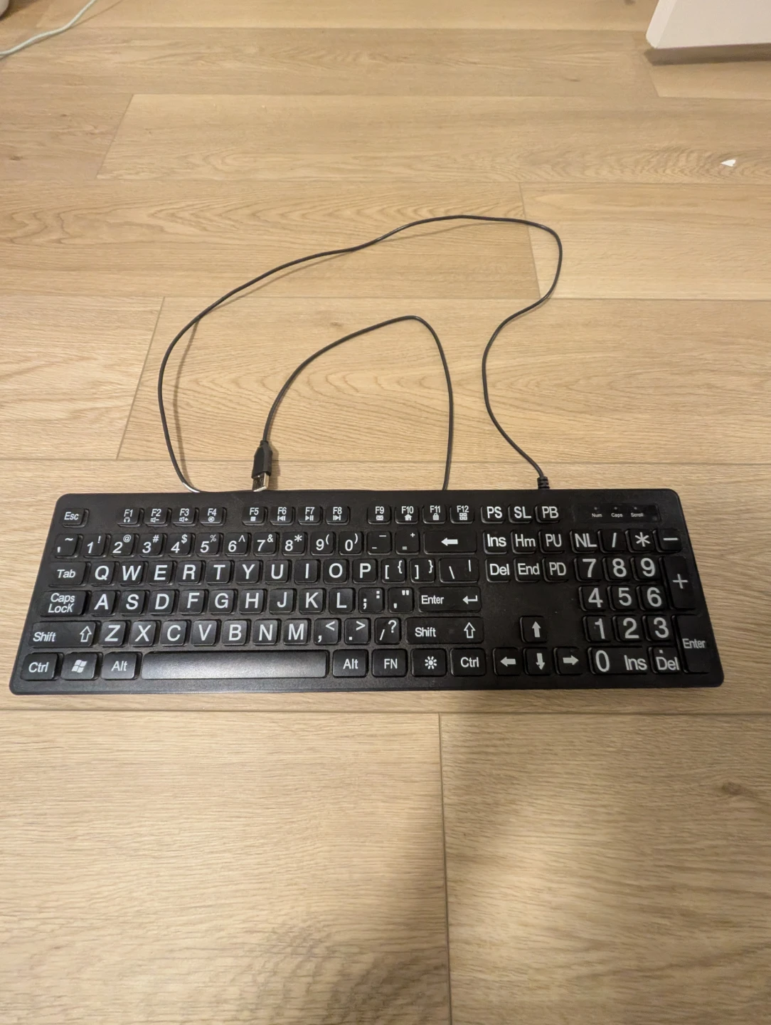 Wired Full Size Keyboard with Backlight