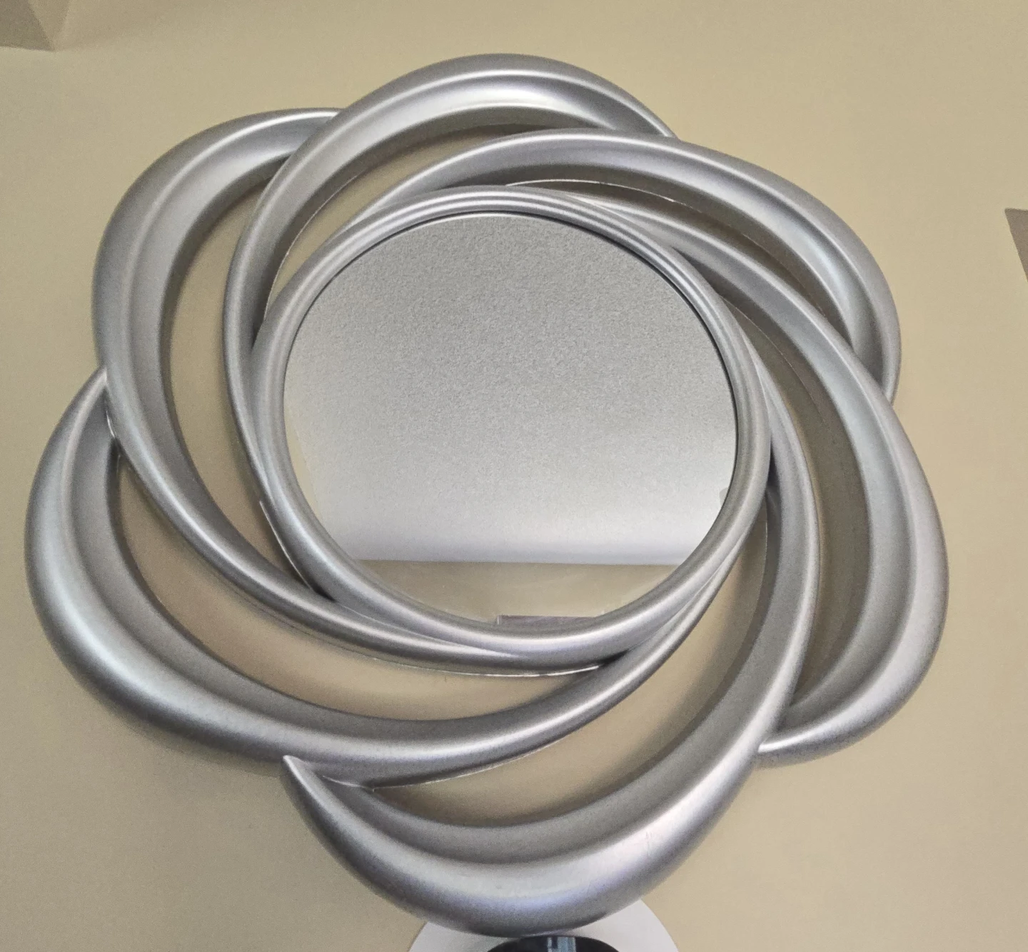 Silver Swirl Wall Mirror - photo 4