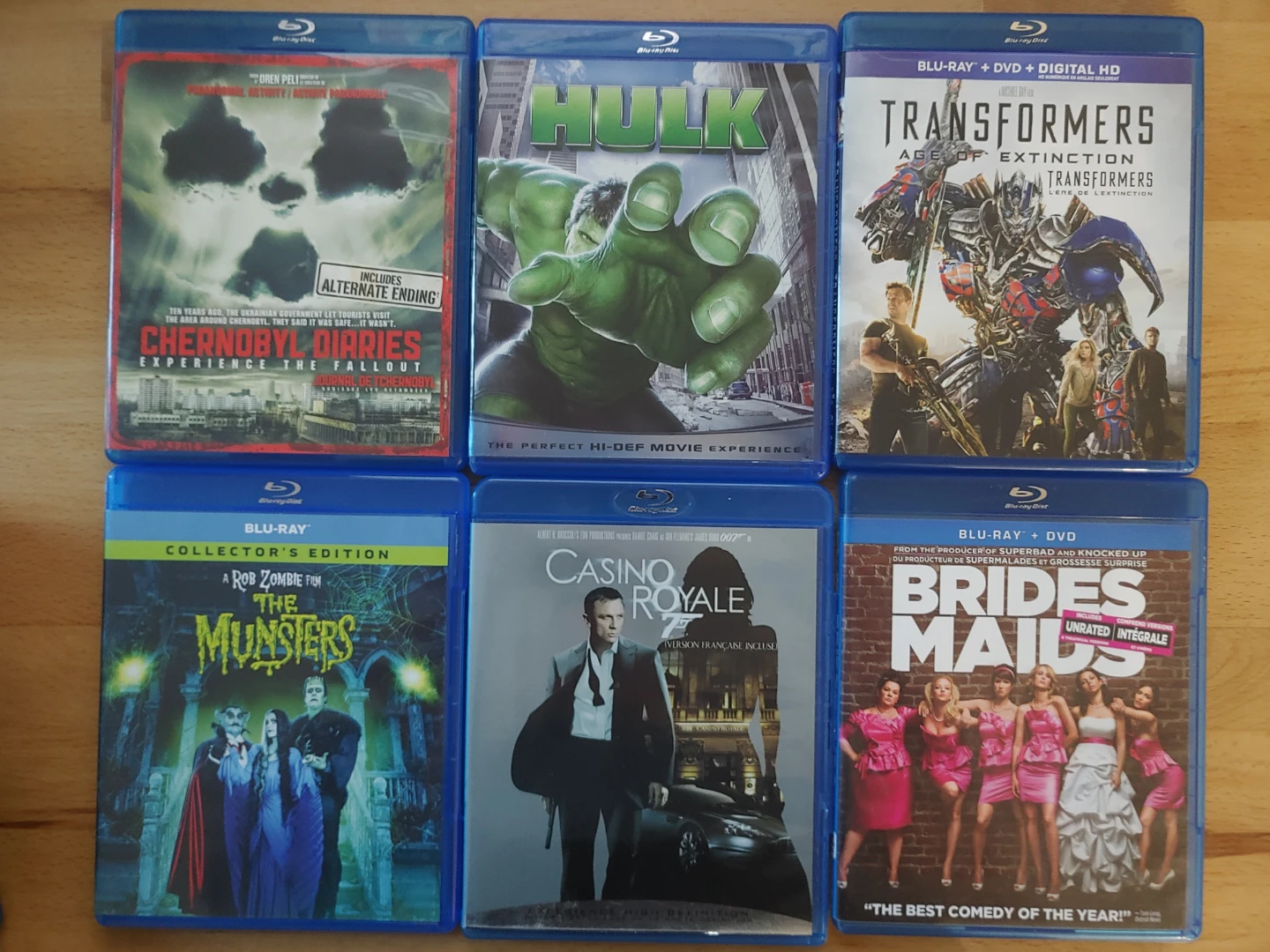 Blu Rays  - Any 7 for $20