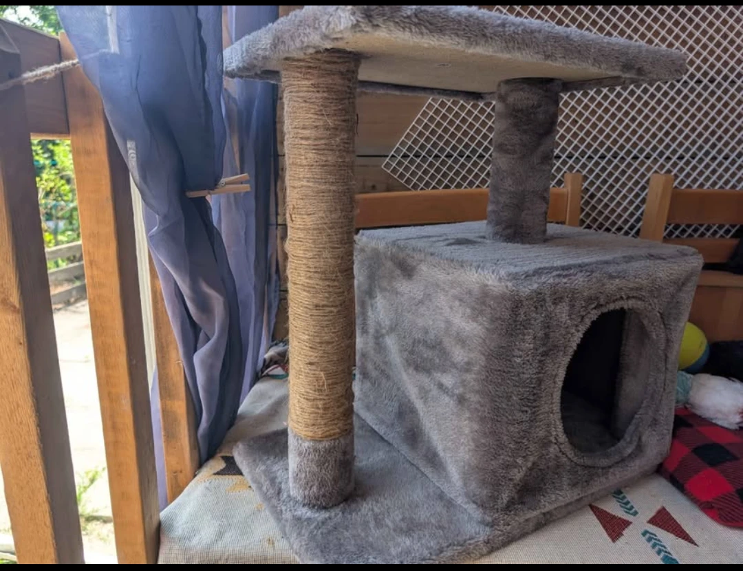 Grey Cat Tree Condo - photo 2