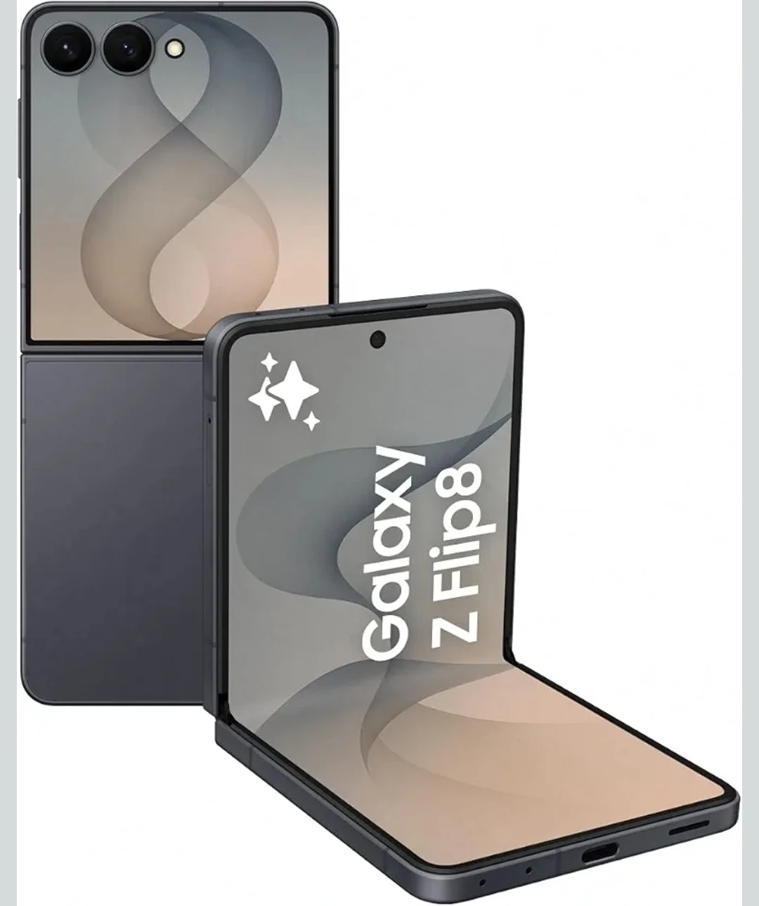 Just Released Samsung Galaxy Z Flip8 Phone and Clear Case - photo 2