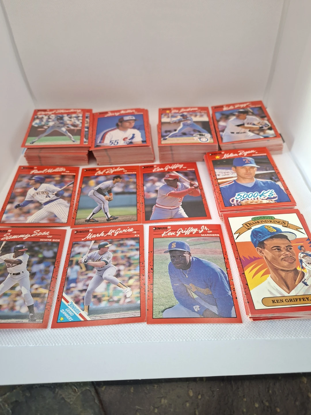 Donruss 1990 Baseball Card Collection - photo 3