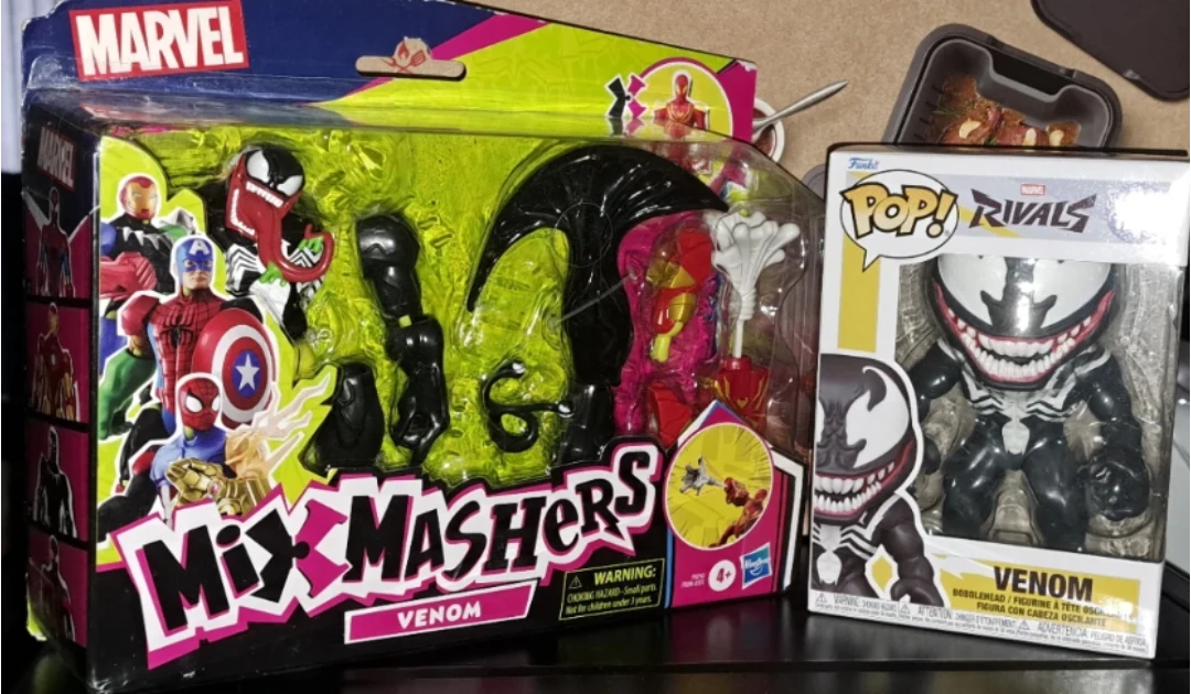 MARVEL HASBRO/ FUNKO, VENOM FIGURE & MIX MASHERS SET!! - photo 2