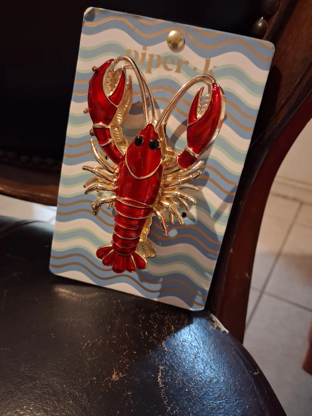 Piper-Heidsieck Lobster Brooch