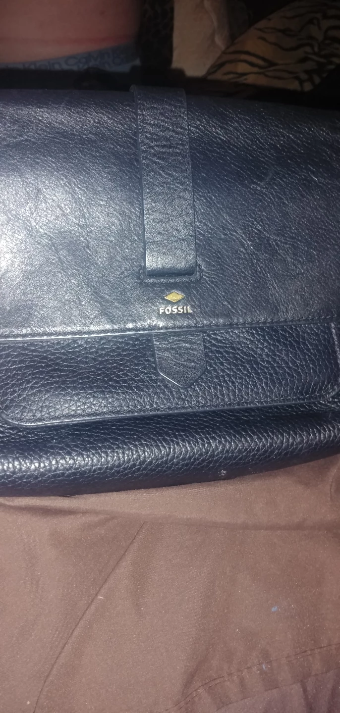 Black Fossil Handbag
