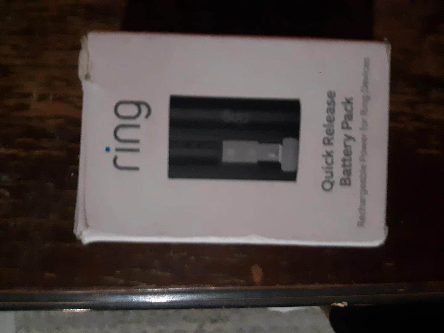 Ring Quick Release Rechargeable Battery Pack