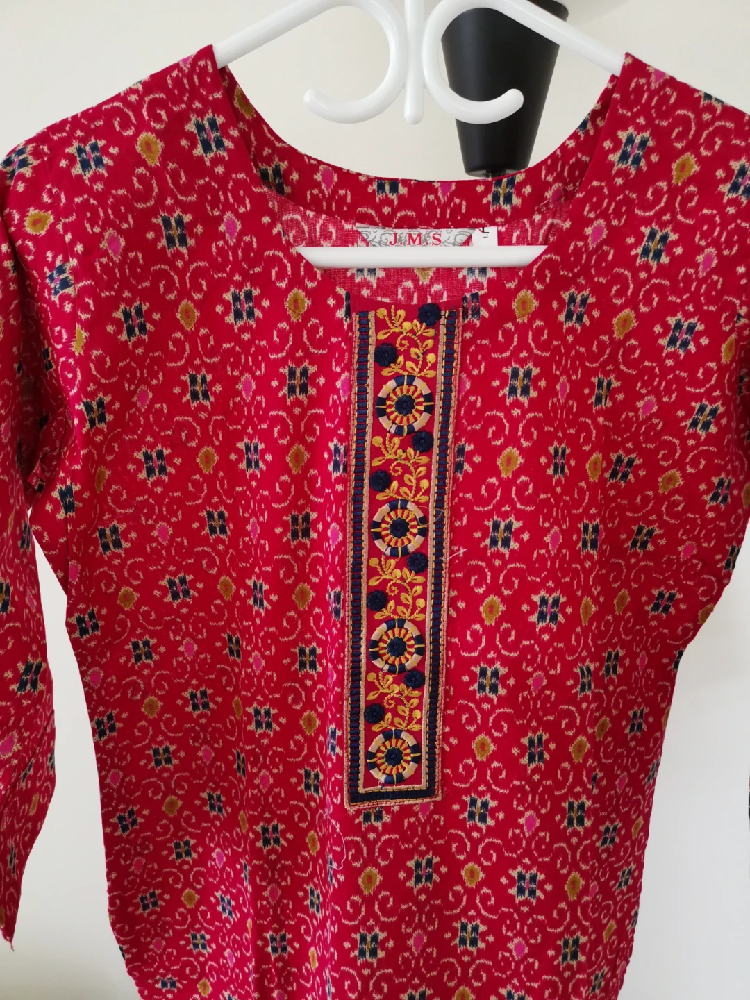 ZAMS Red Printed Kurti - photo 2