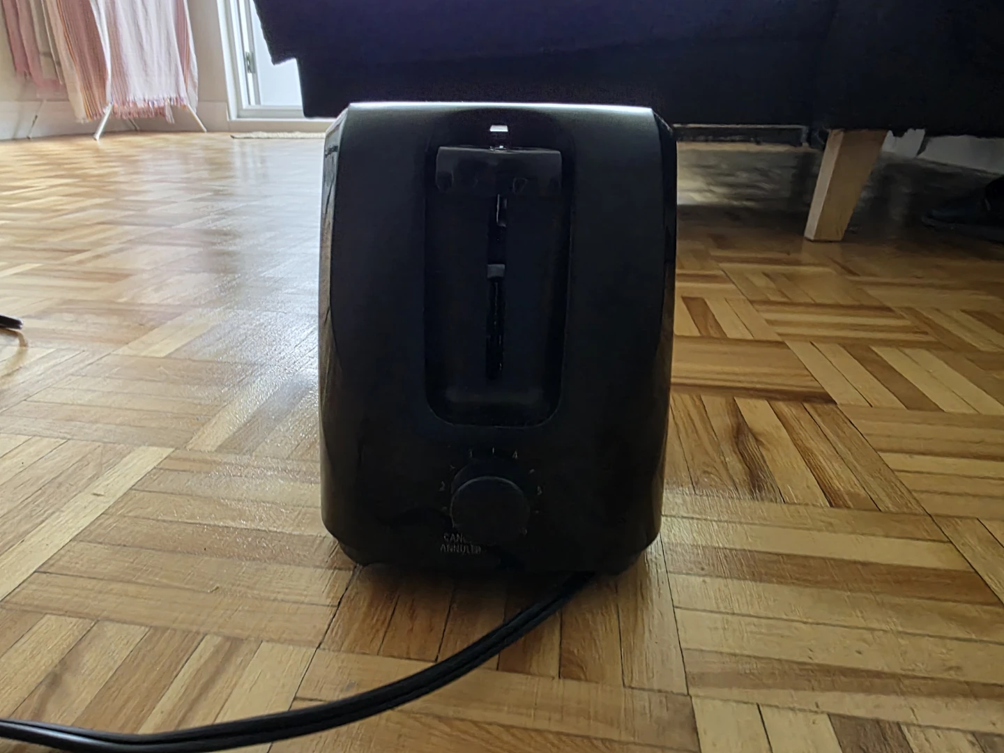 Black 2-Slice Toaster