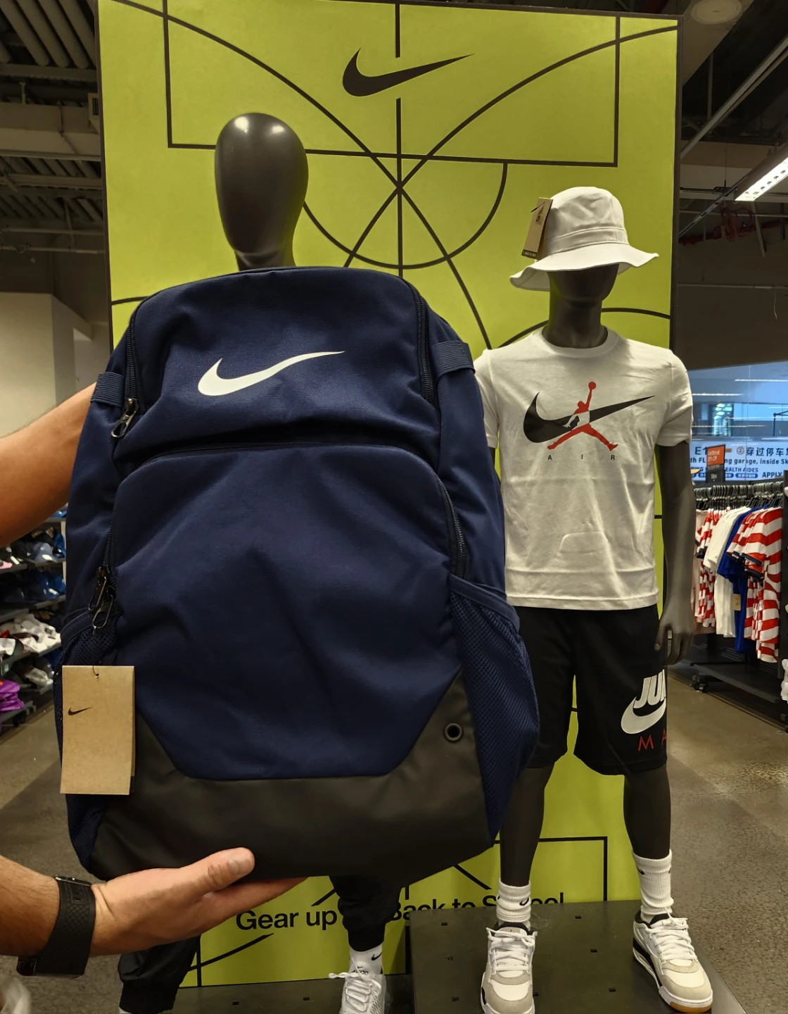 Nike Brasilia XL Backpack - Navy - photo 5