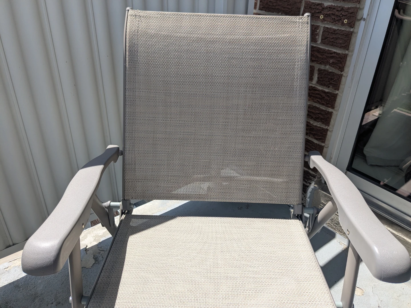 Patio Folding Chairs and Side Table - photo 3
