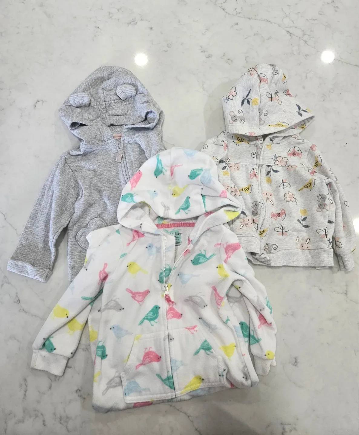 Carter's Baby Girls Hoodies