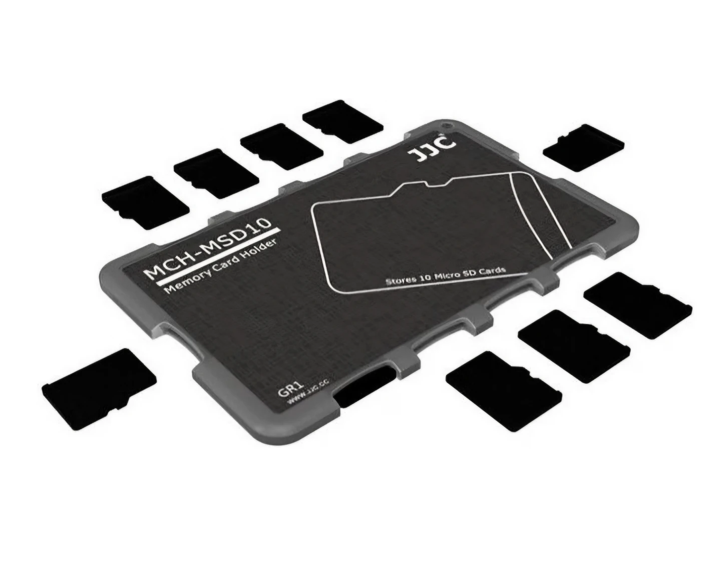 sealed JJC MCH-MSD10 Memory Card Holder for 10 Micro SD Cards - photo 4