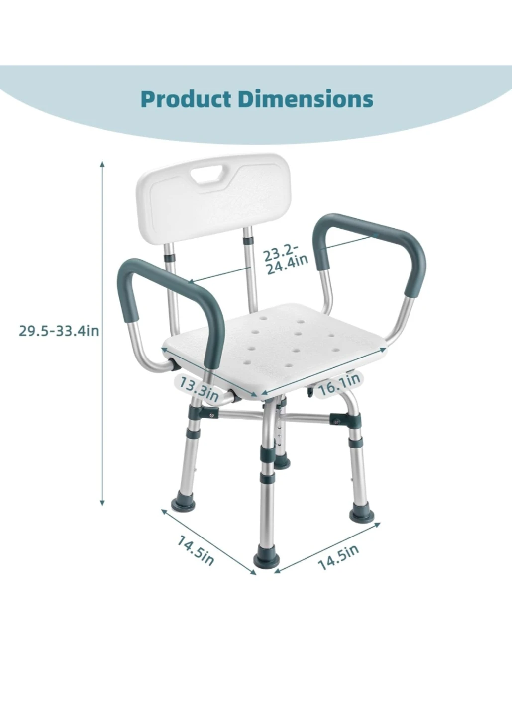 Aidywaygo Swivel Shower Chair - photo 3