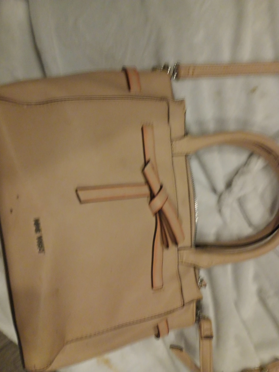 Nine West Pink Satchel Handbag