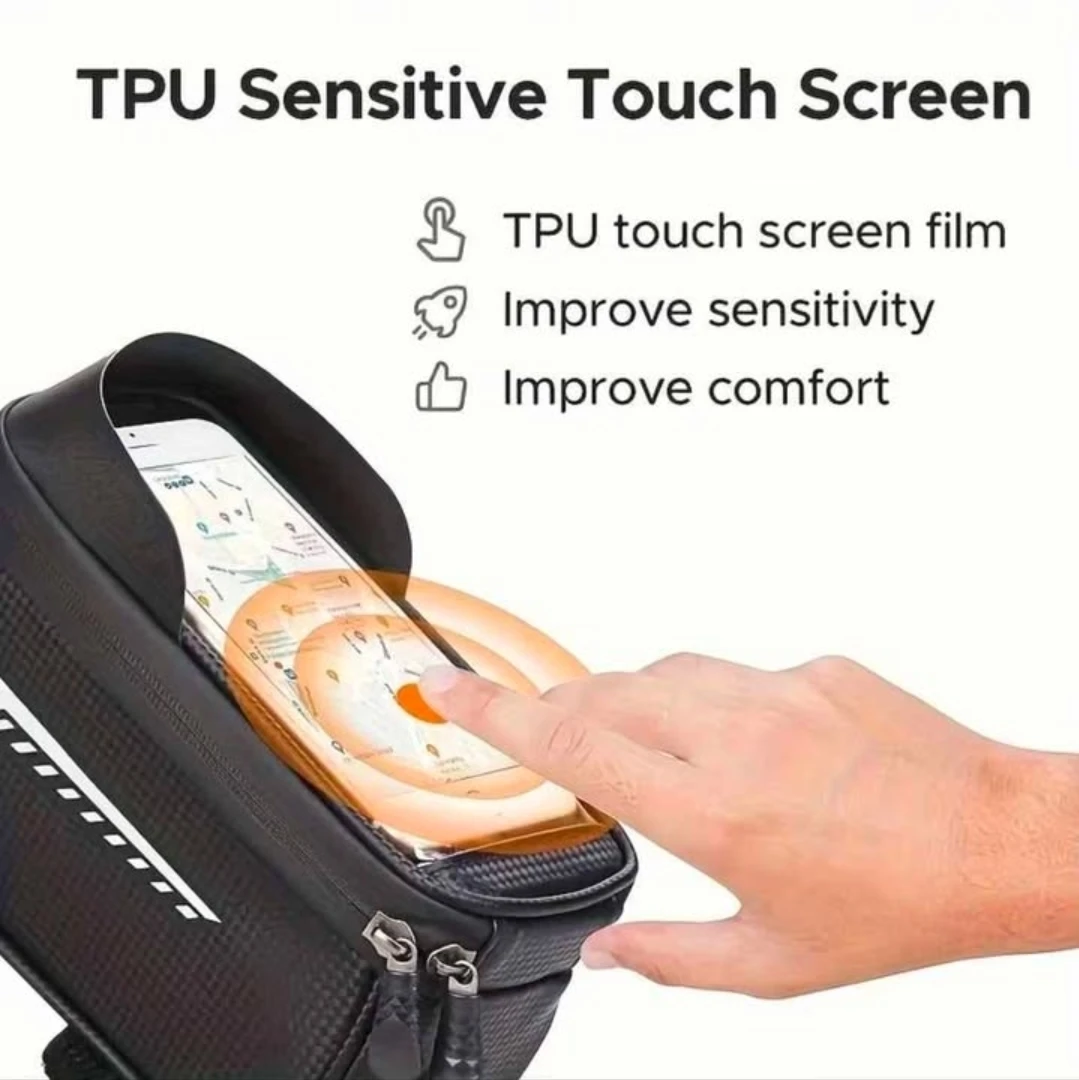 Phone holder bag mount bicycle ebike touch screen - photo 2
