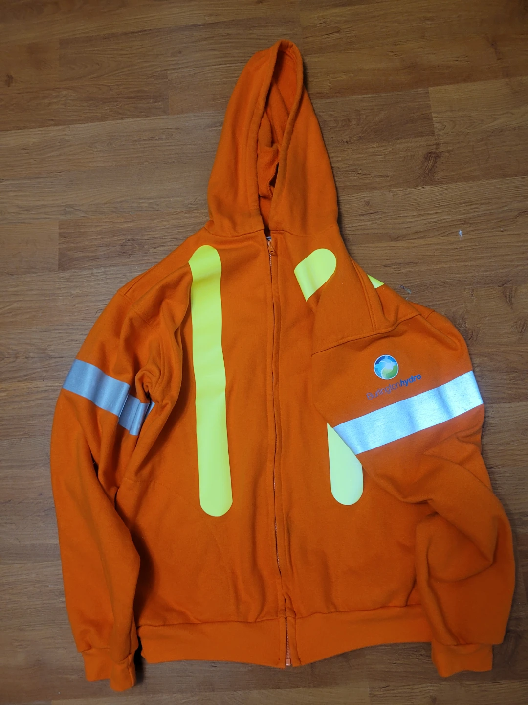 Hydro Orange Zip-Up Hoodie - photo 2