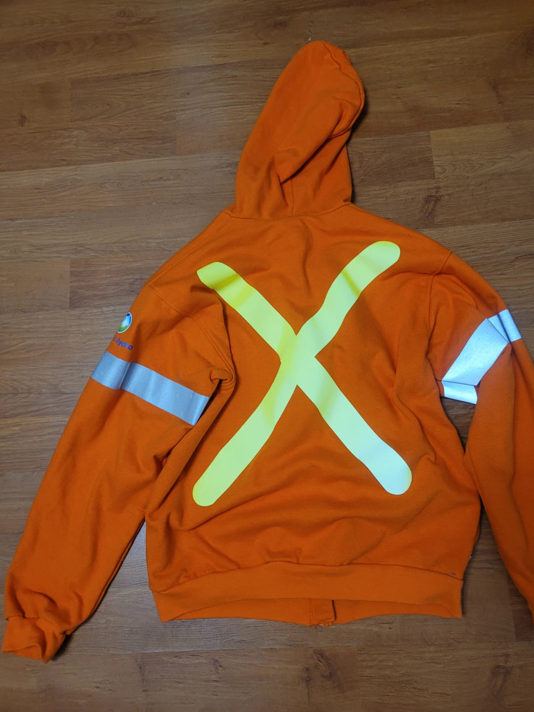 Hydro Orange Zip-Up Hoodie - photo 3