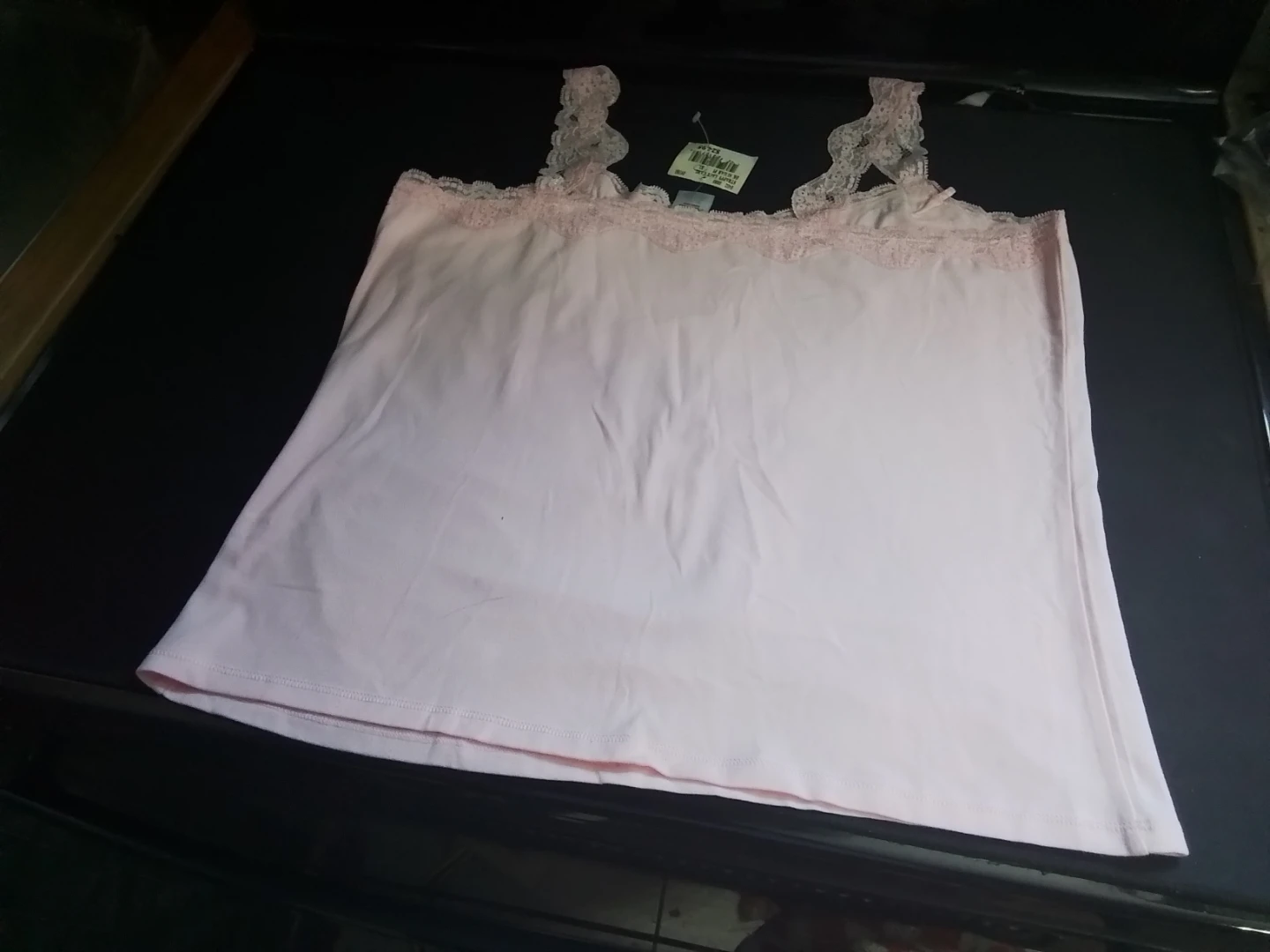 Roots Strappy Lace Cami XL Pink - photo 5