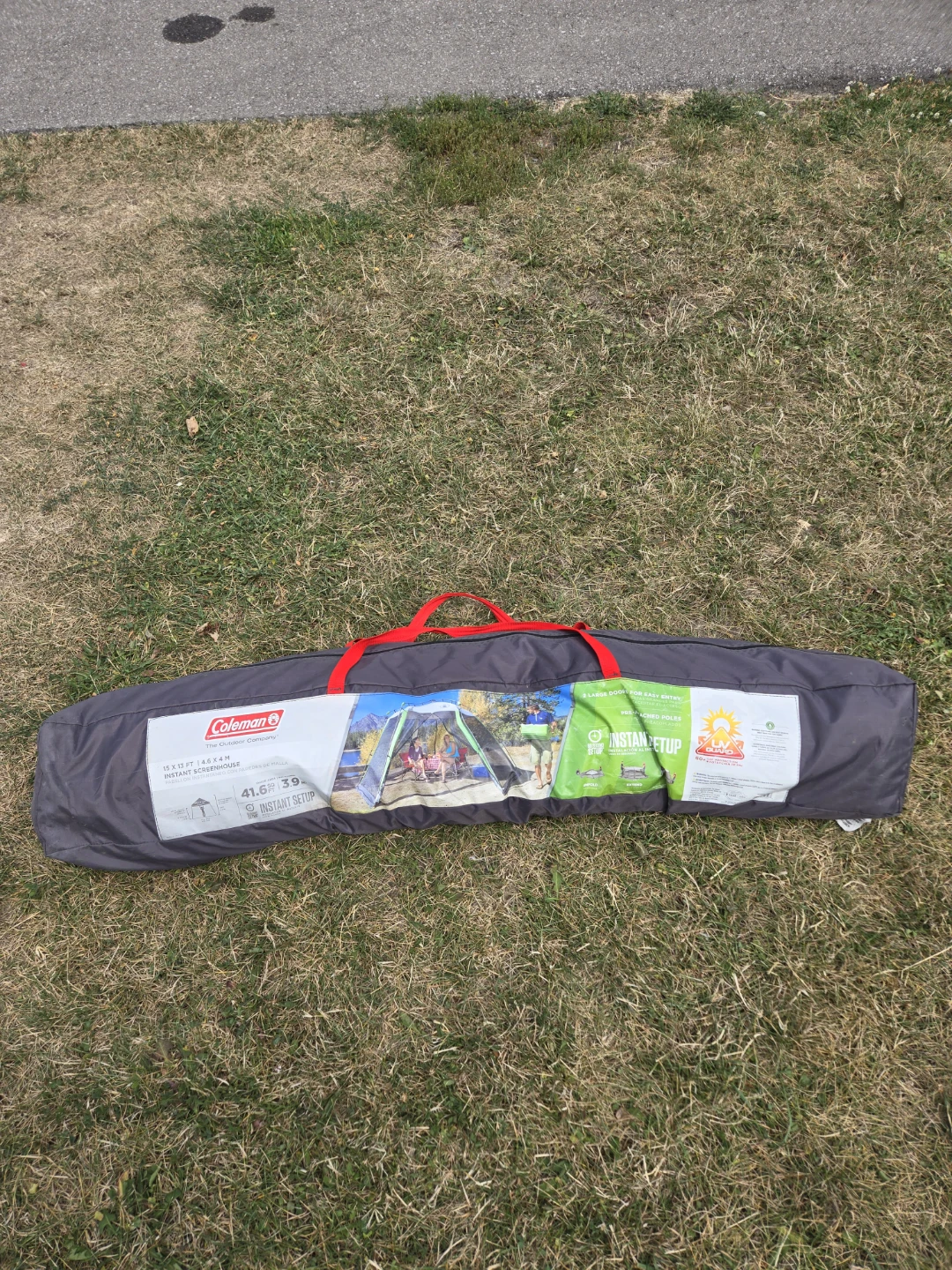 Coleman Instant popup Screened Canopy