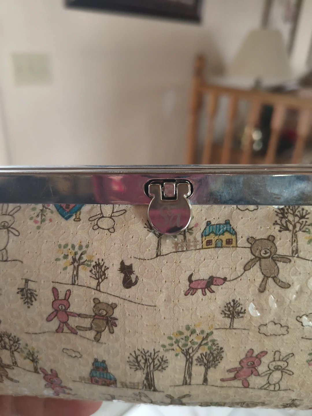 Wallet with cute animal print - photo 2