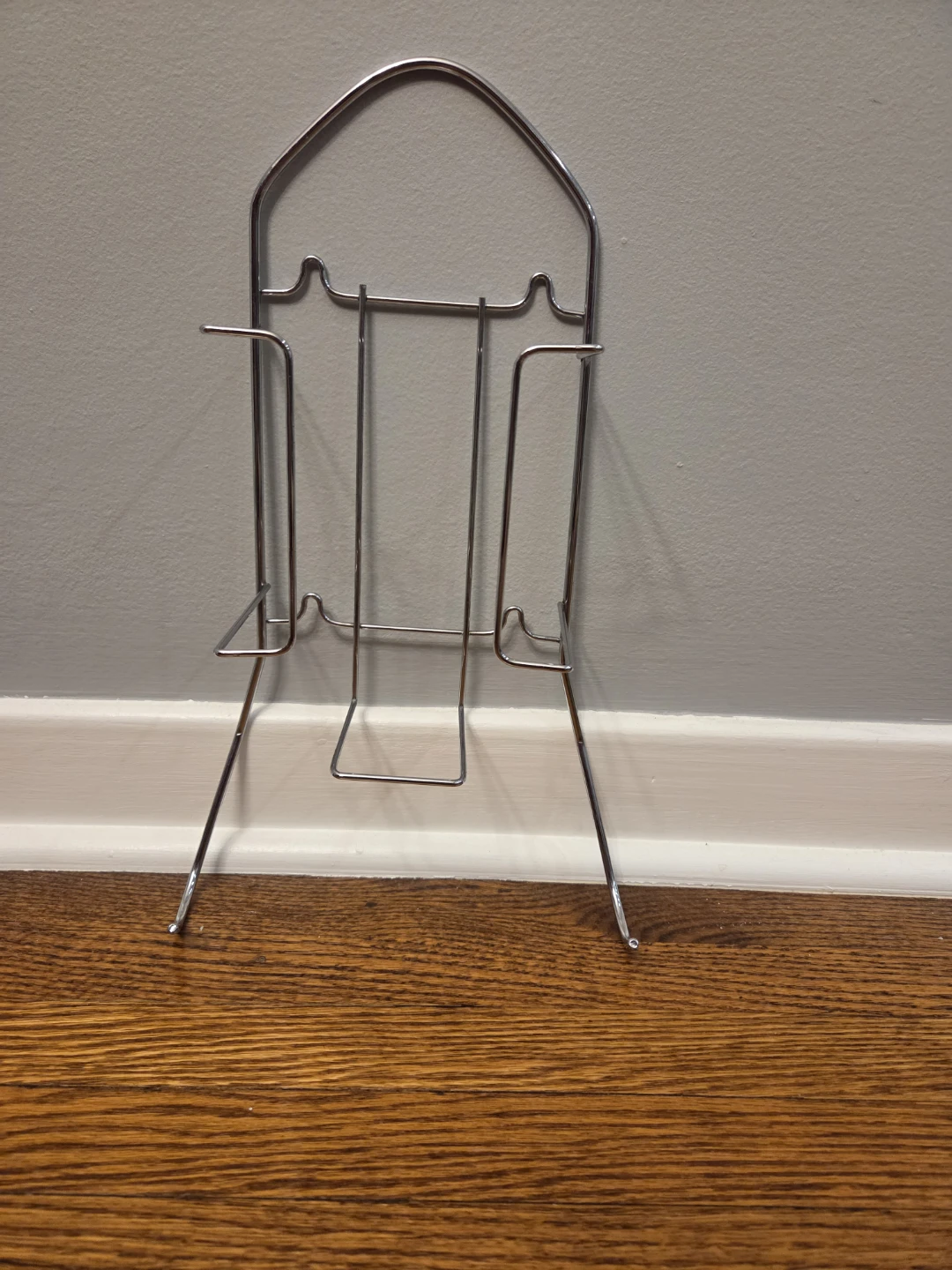 Chrome Wire Iron & Ironing Board Rack