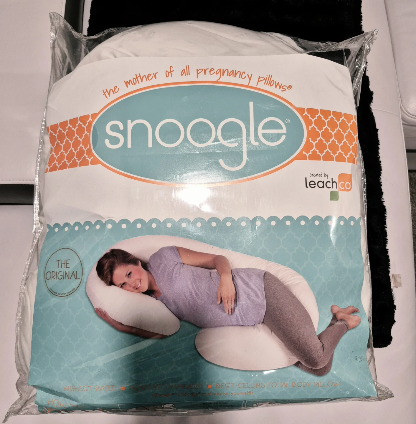 Leachco Snoogle Original Pregnancy Pillow