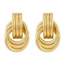 Gold Toned Hoop Earrings
