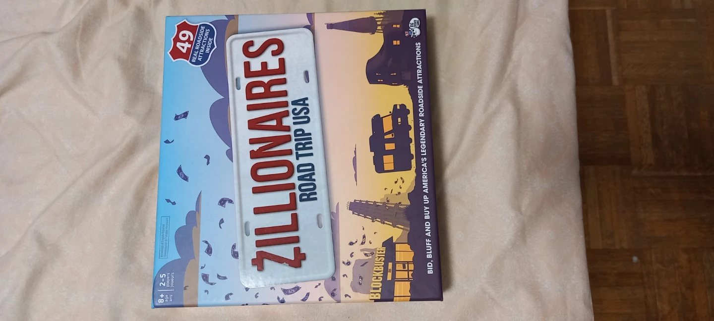 2 new, sealed board games Travelers and Zillionaires