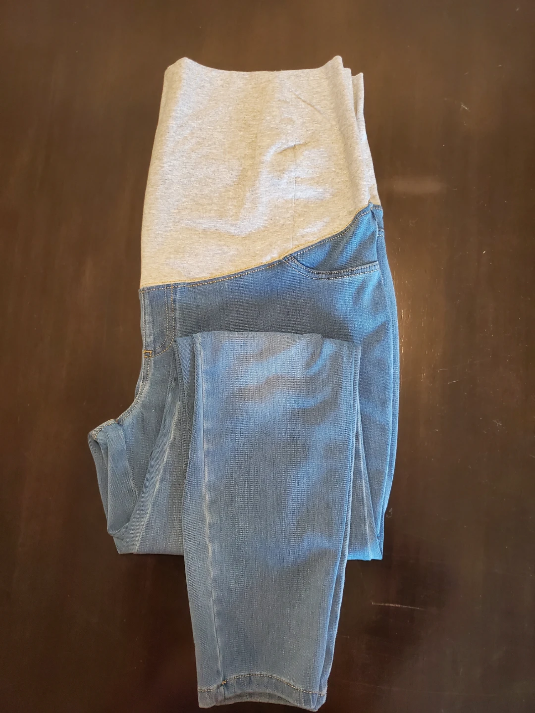 Paisley Sky Maternity Jeggings