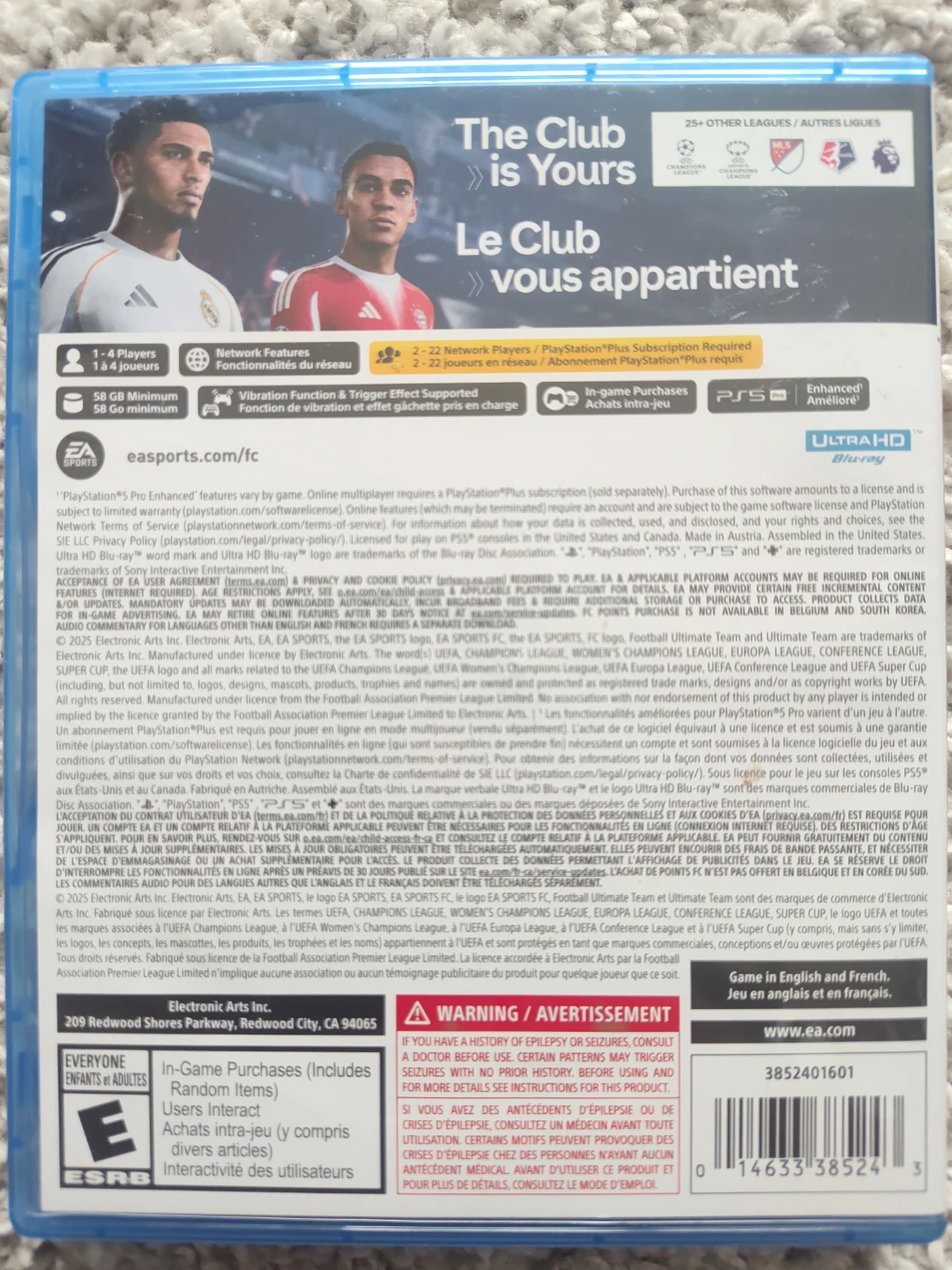 EA SPORTS FC 26 PS5 Game - photo 2