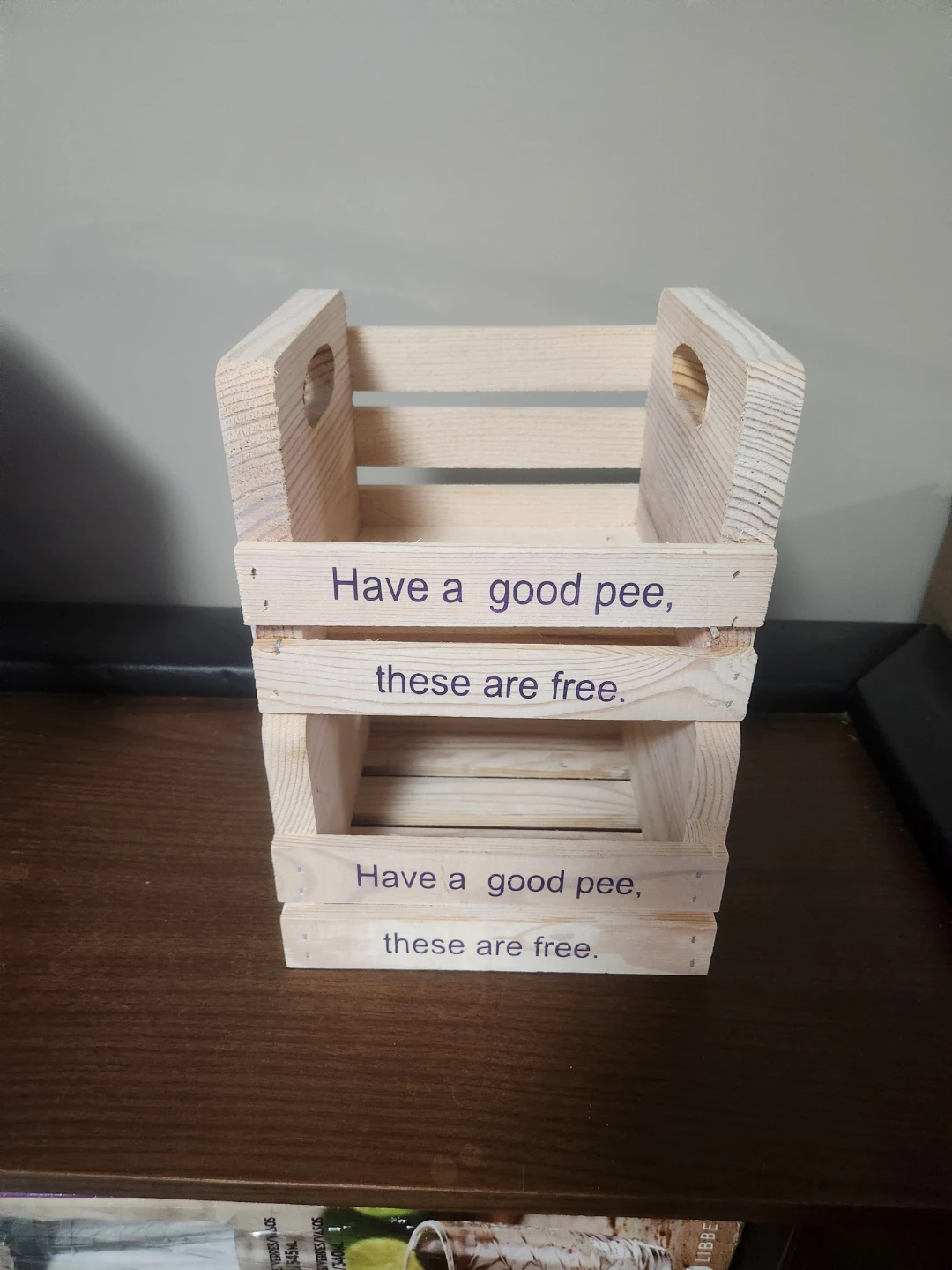 Wooden Crate (Set of 2)