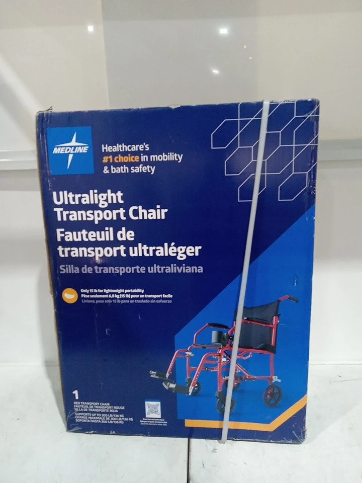 Medline Ultralight Transport Chair- Wheelchair