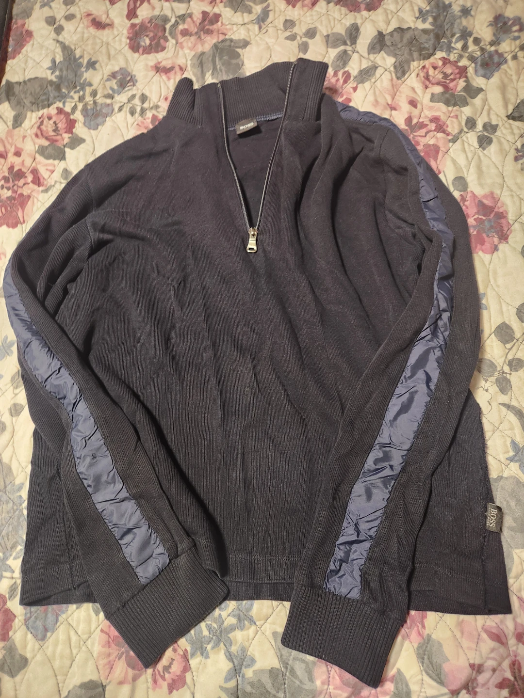 BOSS Hugo Boss 1/4 Zip Pullover Sweater