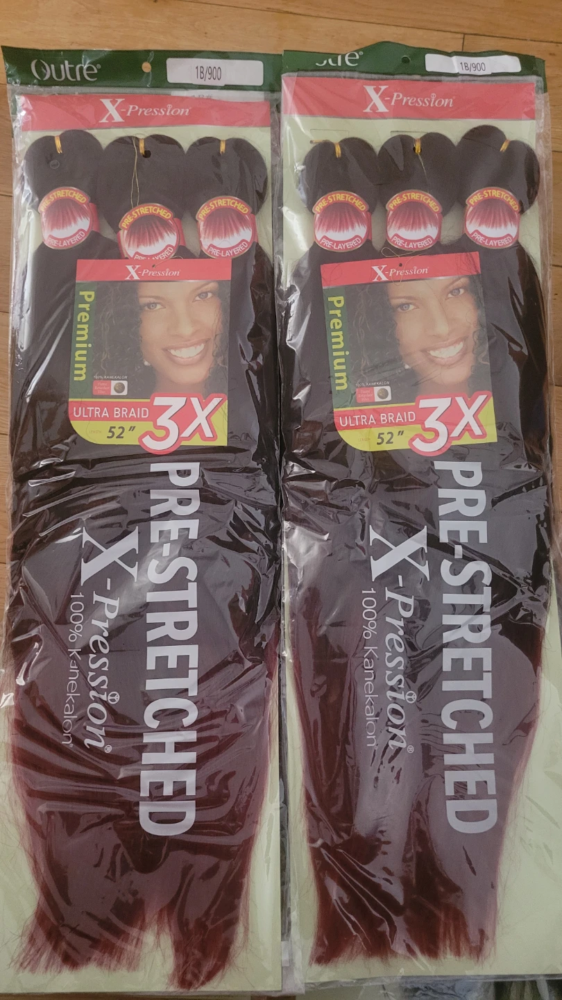 Outre X-Pression Pre-Stretched Ultra Braid Hair (2 Packs)