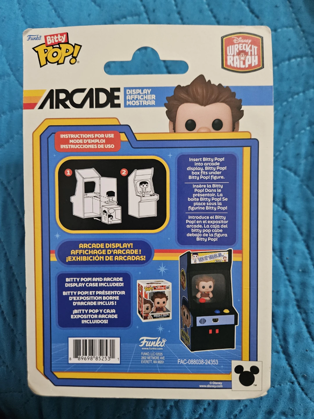 Funko Pop! Wreck-It Ralph Bitty Pop! Arcade Display - photo 2