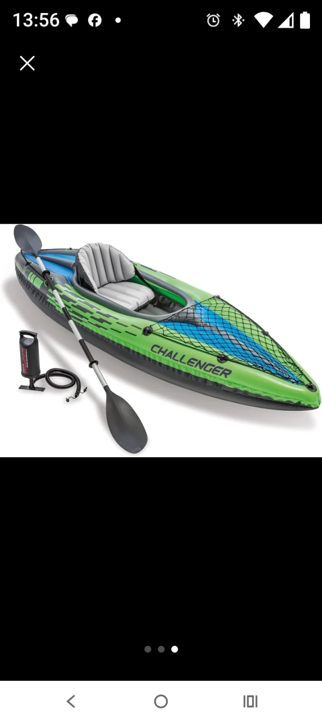 Intex Challenger K1 Kayak Set - photo 2