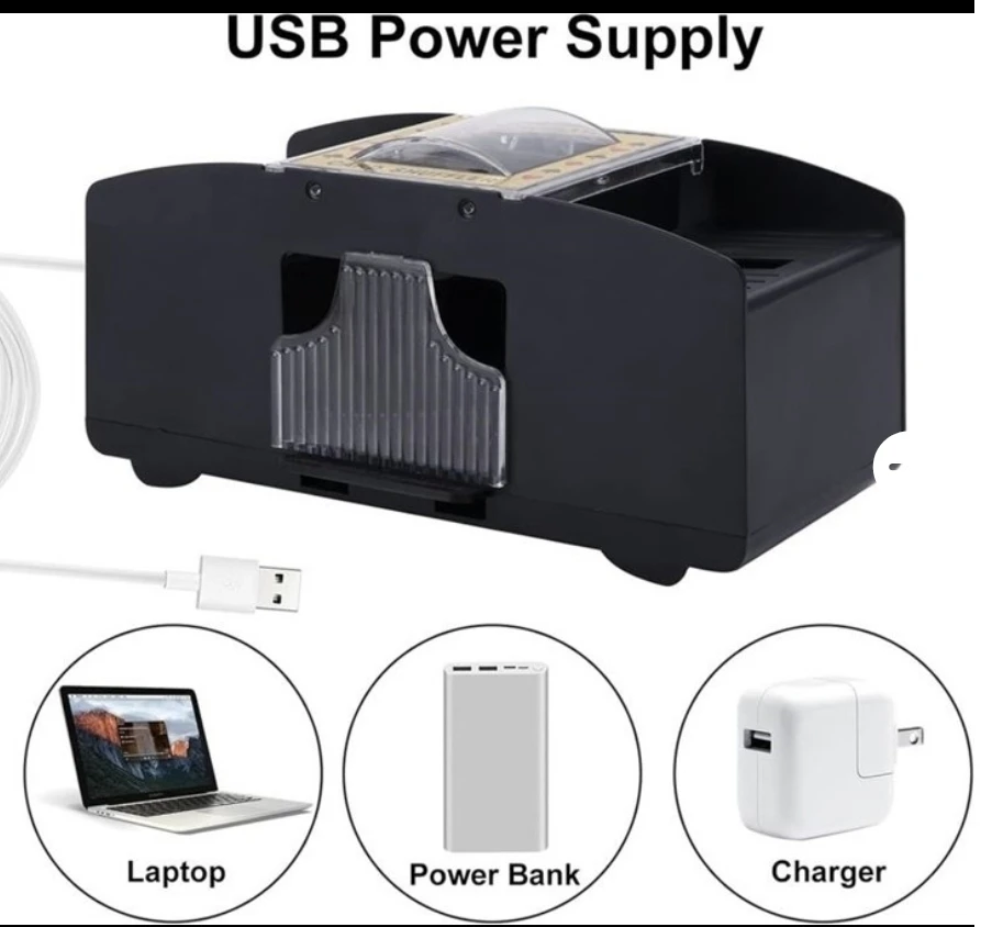 Automatic Card Shuffler - USB Powered - photo 3