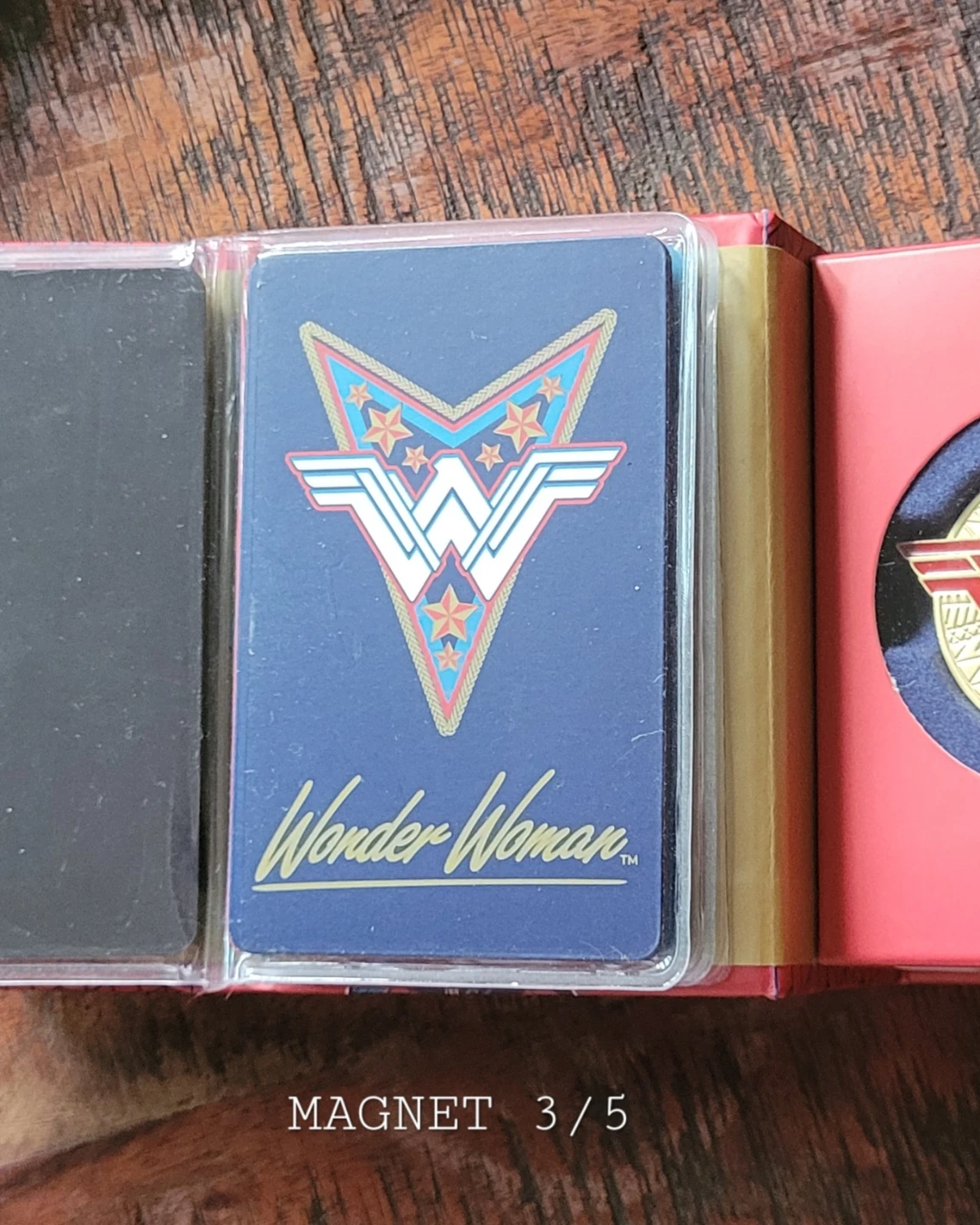 Wonder Woman Magnets, Pin, and Book Set - photo 4