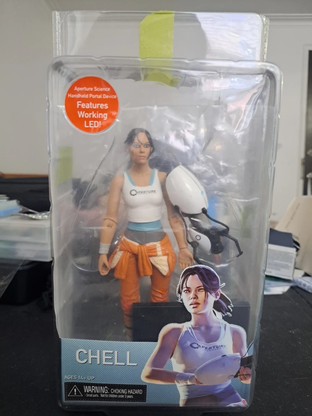 NECA Portal 2 Chell Open Box