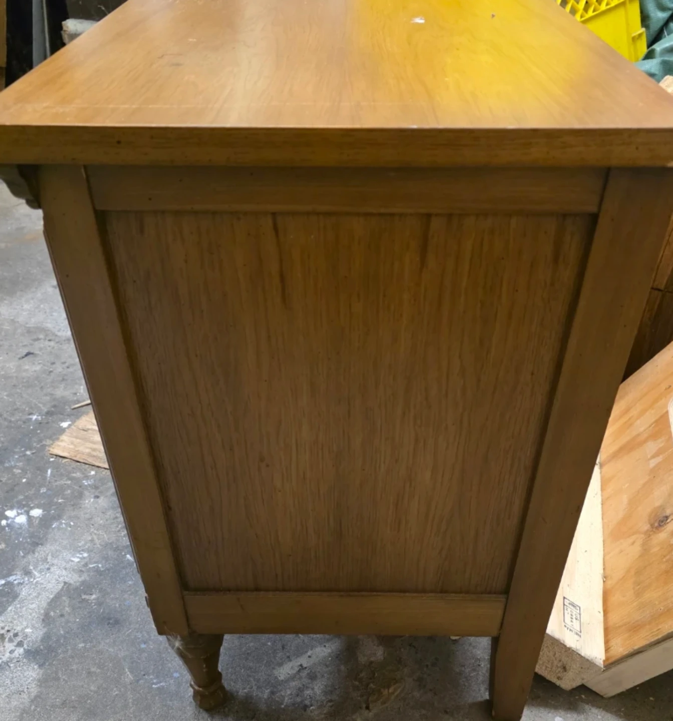 Oak Nightstand with Two Drawers - photo 4
