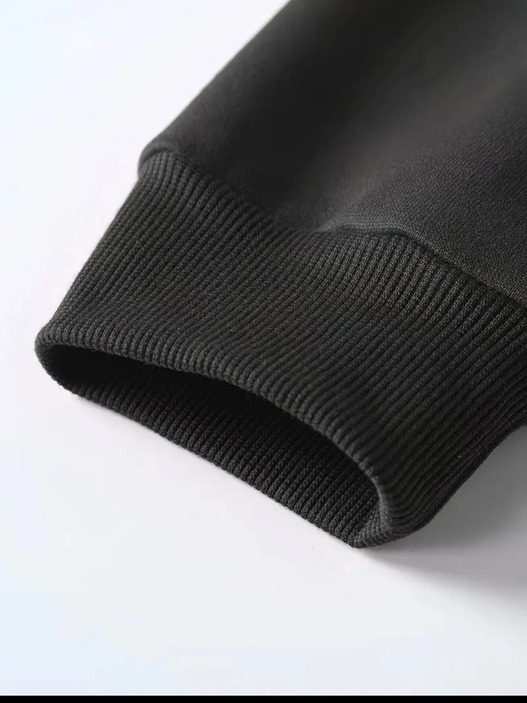 Black Full Zip Hoodie with Balaclava Hood - photo 5