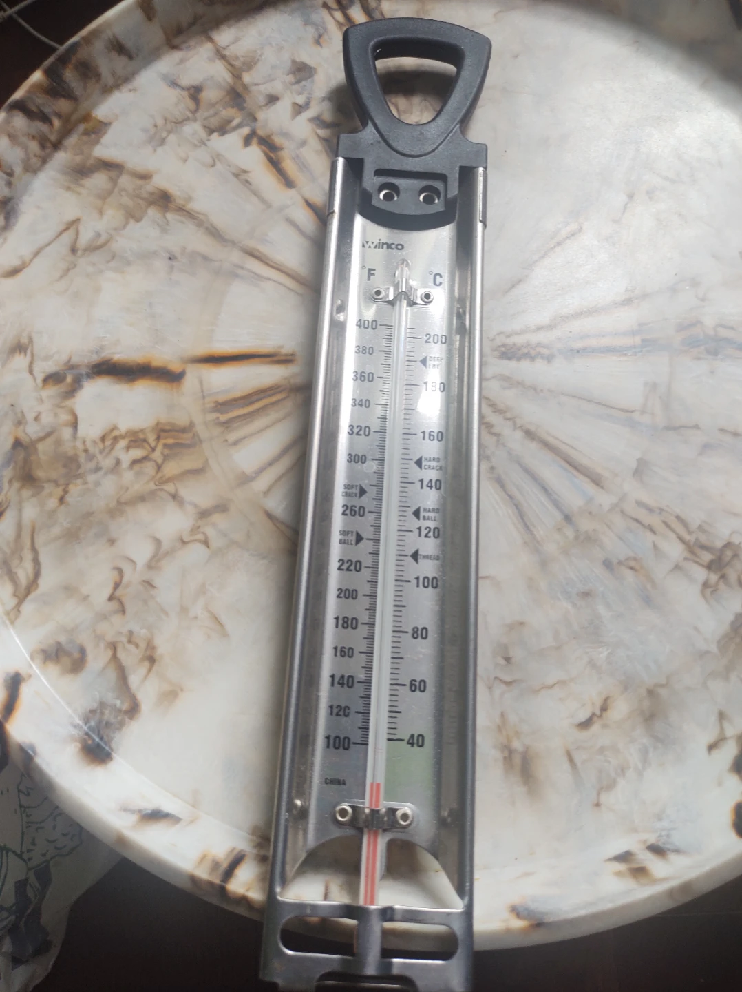Winco Candy and Deep Fry Thermometer