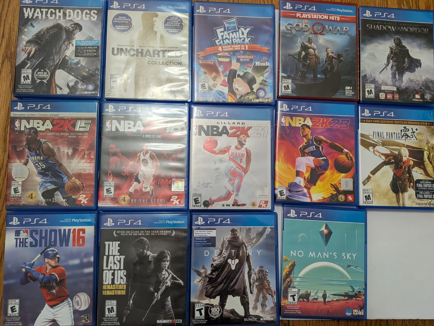 PS4 Video Game Bundle