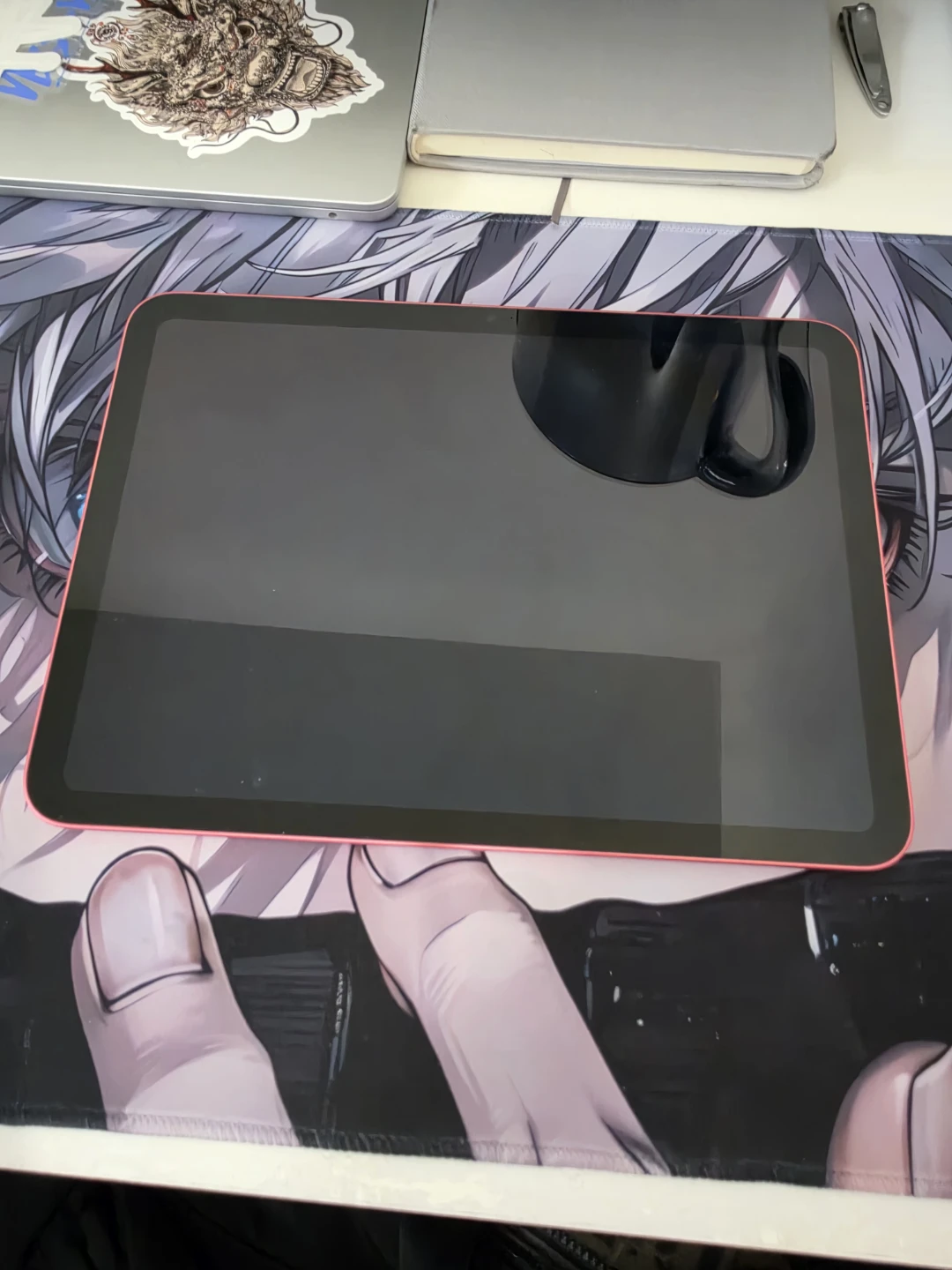 iPad (A16) 128GB Pink – Like New + Case & Stylus