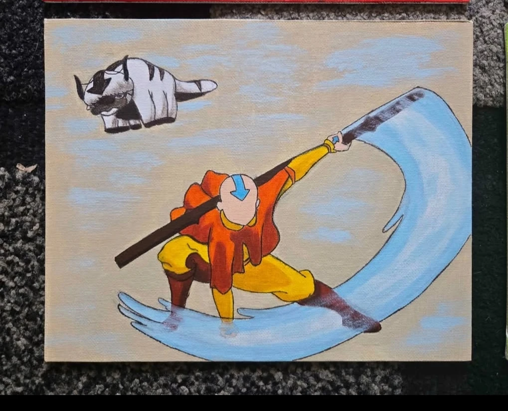 Avatar The Last Airbender Paintings $10 each