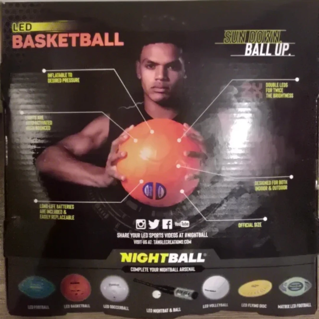 Nightball LED Basketball - Size 7 - photo 2