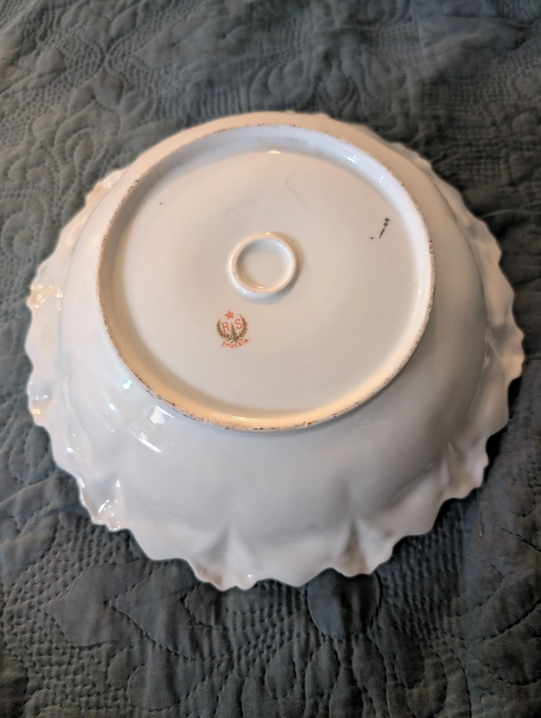 RS Prussia Iris Mold Bowl - photo 2