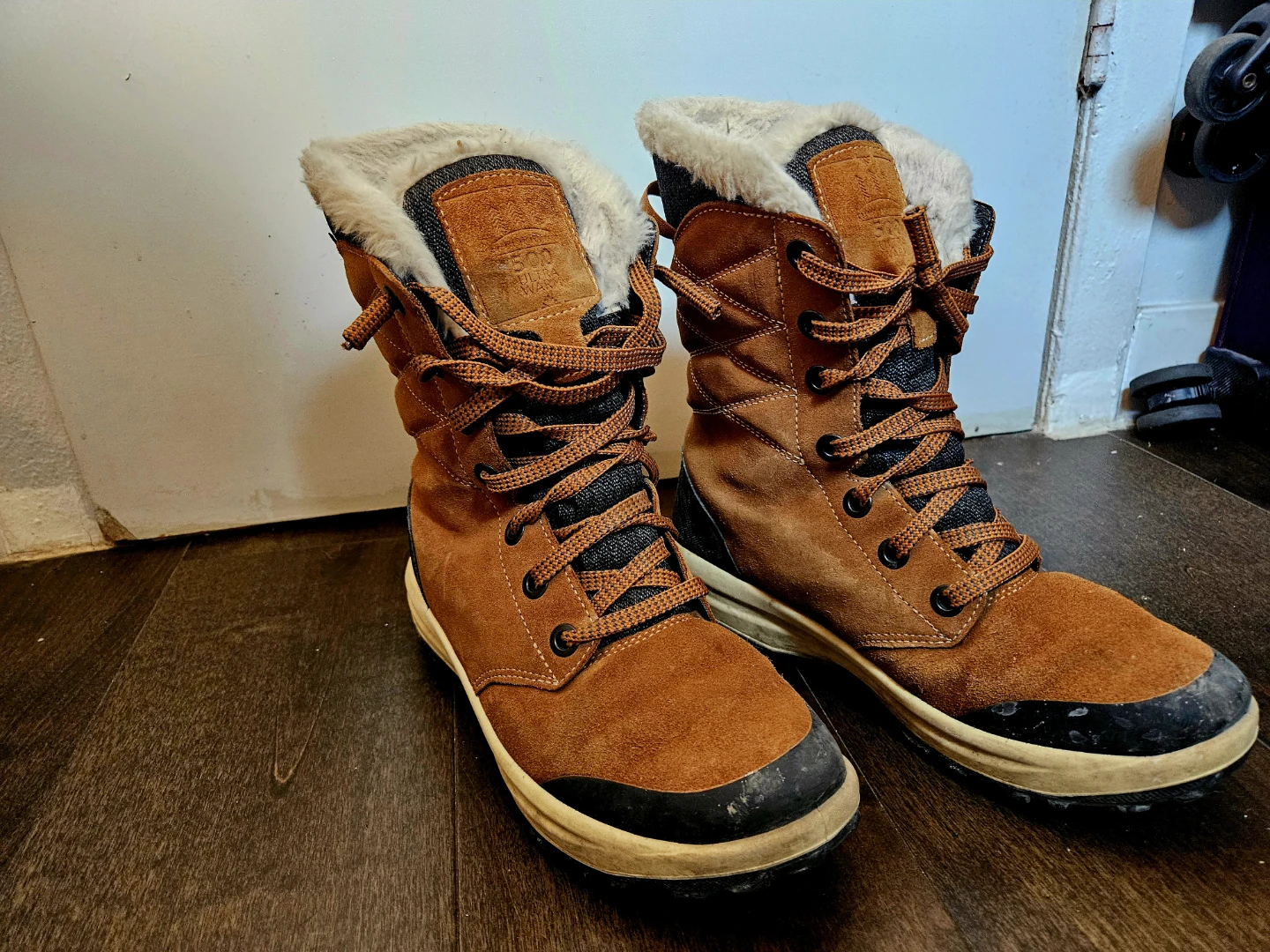 Quechua Brown Winter Boots