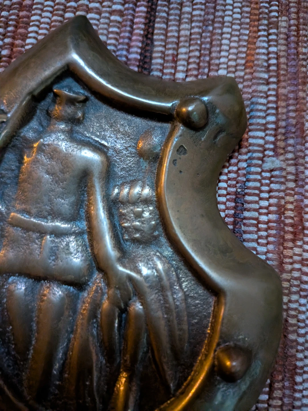 Vintage Bronze coaster or ashtray - photo 2
